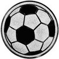 50 mm Centrs [A2-178-ZG]  futbols (sudraba)