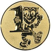 25 mm centras [A1-186-GG] 1 vieta (auksas)