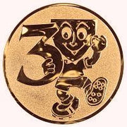 25 mm Keskus [A1-188-BA] 3. koht (pronks)