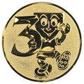 25 mm Centrs [A1-188-GG]  3. vieta (zelta)