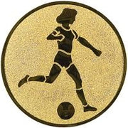 25 mm centras [A1-2-GG] moterų futbolas (auksinis)