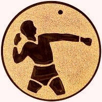 25 mm Centre [A1-22-BA] Ball Throwing (Bronze)