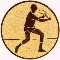 25 mm Center [A1-31-BA] tennis (bronze)