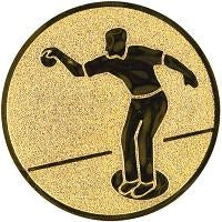 50 mm Centre [A2-39-GG] petanque (gold)