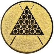 25 mm Centras [A1-56-GG] biliardas (aukso)