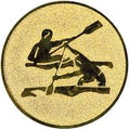 25 mm Centre [A1-62-GG] rowing (gold)