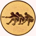 25 mm centras [A1-63-BA] lyno traukimas (bronza)