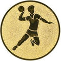 25 mm Centre [A1-7-GG] Handball (Gold)