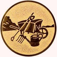 50 mm Centrs [A2-70-BA]  dārzkopība (bronza)