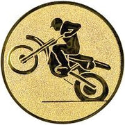50 mm Centre [A2-75-GG] motorcycling (gold)