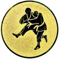 25 mm centras [A1-77-GG] dziudo (aukso)