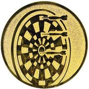 25 mm Centras [A1-87-GG] smiginis (auksinis)