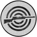 25 mm Centras [A1-90-ZG] šaudymas (sidabro)