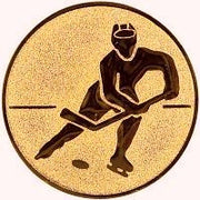 25 mm Centre [A1-99-BA] Ice Hockey (Bronze)