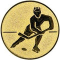 50 mm Centre [A2-99-GG] Hockey (gold)