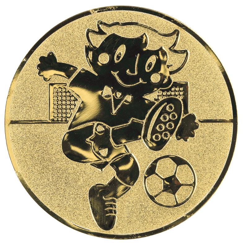25 mm Centras [A1-189-GG] futbolas (auksinis)