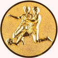 25 mm Centre [A11-1-BA] Football (Bronze)