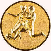 25 mm Centre [A11-1-BA] Football (Bronze)