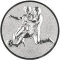 25 mm Centre [A11-1-ZG] football (silver)