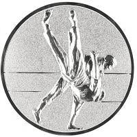 25 mm Keskus [A11-13-ZG] judo (hõbedane)