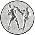 25 mm Keskus [A11-14-ZG] karate (hõbedane)