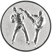 25 mm Keskus [A11-14-ZG] karate (hõbedane)