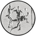 25 mm Centrs [A11-15-ZG]  handbols (sudraba)