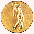 25 mm Keskus [A11-17-BA] golf (pronks)
