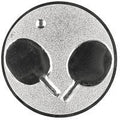 25 mm Centrs [A11-22-ZG]  galda teniss (sudraba)