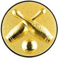 25 mm Centrs [A11-24-GG]  boulings (zelta)