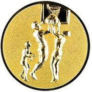 25 mm Centrs [A11-31-GG]  basketbols (zelta)