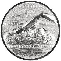 50 mm Centre [A12-47-ZG] swimming (silver)
