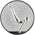 50 mm centras [A12-50-ZG] gimnastika mot. (sidabro)