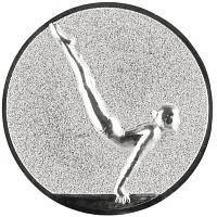 50 mm centras [A12-50-ZG] gimnastika mot. (sidabro)