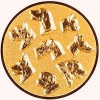 50 mm Centras [A12-51-BA] šuo (bronza)