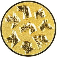 25 mm Keskus [A11-51-GG] koer (kuldne)