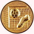 25 mm centras [A11-61-BA] futbolas (bronza)