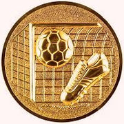 25 mm centras [A11-61-BA] futbolas (bronza)