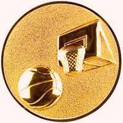 25 mm Centrs [A11-62-BA]  basketbols (bronza)