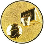 50 mm Centrs [A12-62-GG]  basketbols (zelta)