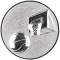25 mm Centrs [A11-62-ZG]  basketbols (sudraba)