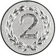 50 mm Centrs [A12-68-ZG] 2. vieta (sudraba)