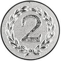 25 mm centras [A11-68-ZG] 2 vieta (sidabras)