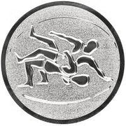 25 mm Keskus [A11-75-ZG] kreeka-rooma maadlus (hõbedane)