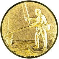 25 mm Keskus [A11-80-GG] kalapüük (kuldne)