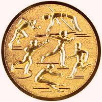 25 mm Keskus [A11-82-BA] kergejõustik (pronks)