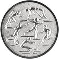 25 mm Centras [A11-82-ZG] lengvoji atletika (sidabras)