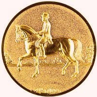 50 mm Centrs [A12-83-BA]  jāšana (bronza)