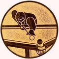 50 mm Centre [A2-54-BA] billiards (bronze)