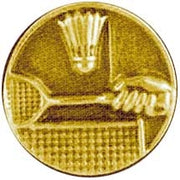25 mm Centre [A41-12-GG] badminton (gold)